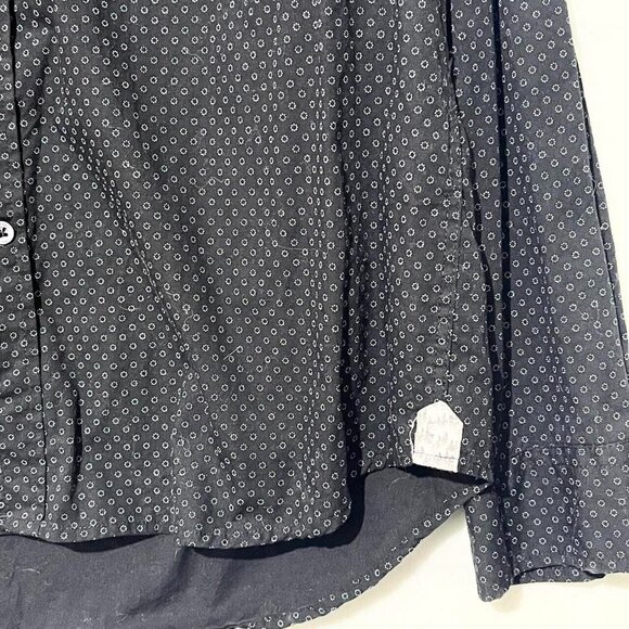 Heritage report collection mens button front shirt size XL slim fit - Picture 3 of 8